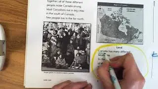 1st Grade Informative Writing, Teaching Picture, Canada