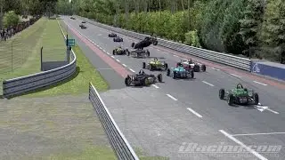 iRacing Le Mans Pileup