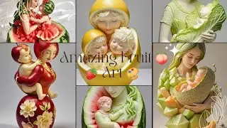 Amazing Fruit 🍓 Art | Fruit 🍓🍑 Decoration Ideas