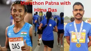 Patna Half Marathon with Hima Das 🏃🏃!! Prize of 10 km🏅🏅🏅 Full enjoy full running 🥰🥰