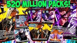 INSANE 3.5 QUADRILLION! My New BEST Opening With 520 MILLION Packs In Anime Card Clash
