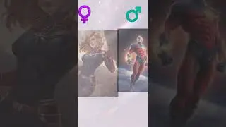 MCU gender swap #marvel #marvelstudios #comics #spiderman #ironman #thor #captainamerica