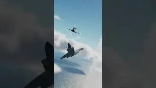 A fighter jet is flying at full speed in the sky.