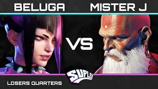 Suplex 10 - Losers Quarters - Beluga (Juri) VS Mister J (Dhalsim) - SF6