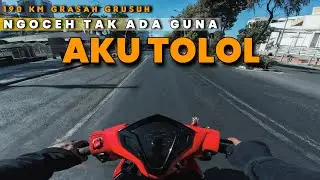 AKU TOLOL🤬 NGOCEH TAK ADA GUNA SEPANJANG ( 190 KM )😡 | vmr vario kzr