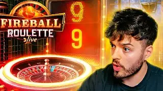 FIRST TIME PLAYING FIREBALL ROULETTE! (LIVE GAME)