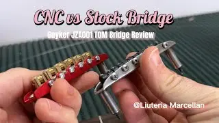 Guyker JZA001 vs Fender Stock TOM Bridge | Sustain & Build Quality Comparison @LiuteriaMarcellan