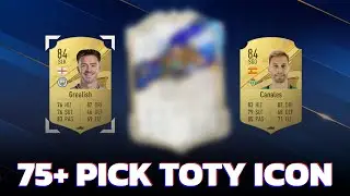 I got TOTY ICON from 75+ pick!!