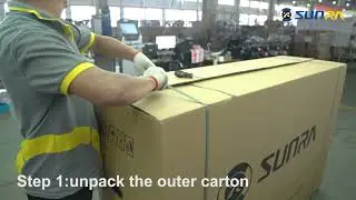 Complete unpacking SUNRA ROBO-S Smart Motorcycle | SUNRA