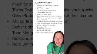 2026 pop culture predictions #2026predictions #popculture
