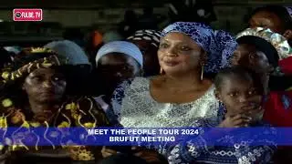H.E. BARROW MEET THE PEOPLE TOUR BRUFUT《HOOREEJO LEYDI BARROW JOƁRI E YIƁƁE LEYDI》FULBE TV