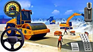 Indian Construction Simulator 3D Game - Modern City Bridge Construction - Android GamePlay