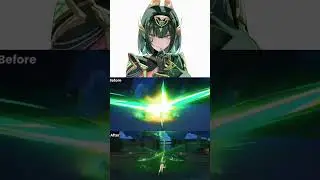 NEFER UPDATED ATTACK ANIMATIONS #genshinimpact #nefer #nodkrai #genshinleaks