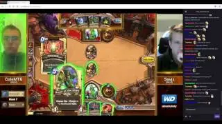 ESL Legendary Series - Week 7 - ColeMTG (Druid) vs Savjz (Druid) - fight 1 - Hearthstone