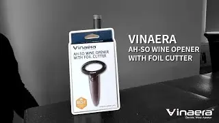【Vinaera Accessories】Ah-So Wine Opener with Foil Cutter