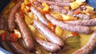 🍲✔️ SALCHICHAS GUISADAS CON PATATAS // BEATRIZ COCINA.