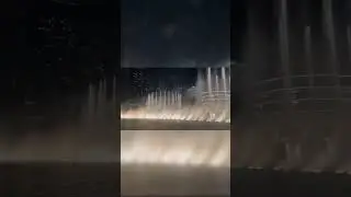 A breathtaking symphony of water, light, and music! #DubaiFountain #TravelVibes