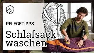 Schlafsack waschen: So einfach geht's | Bergzeit