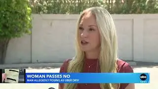 Woman rescued from man allegedly posing as Uber driver