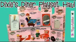 Dixie's Diner TYCO 1989 Playset Haul ~ Eighties Fifties Fun! ~ Toy-Addict