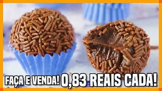 FAÇA E VENDA! BRIGADEIRO FIT SEM AÇÚCAR PRONTO EM 15 MINUTOS