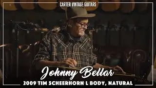 Гитара Tim Scheerhorn L Body 2009 года выпуска, на которой играет Джонни Беллар | Концерт в Carte...