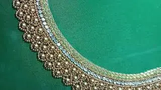 4000 range grand aari work design... bridal aari work design for braid.. aari work in perambalur