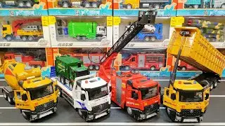Review Of Diecast Trucks For Mixer Truck, Flatbed Truck, Fire Truck, Trailer Truck