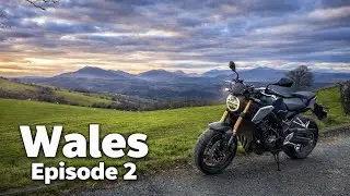 Wales Motorcycle trip day 2....Country roads and stunning views !!!