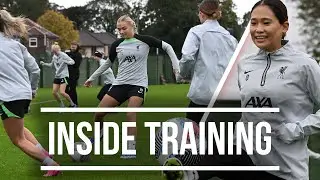 INSIDE TRAINING: Liverpool prepare for Merseyside derby | Long-range screamer from Gemma Bonner