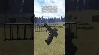 VR Gun Show - Walther PDP Match Steel with Cyelee Bull Pro Red Dot on ACE #ace #vr #uspsa #ipsc