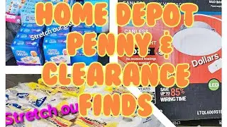 Home Depot in-store penny and clearance shopping
