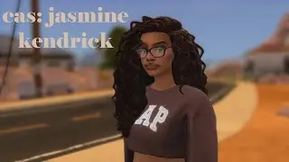 cas | jasmine kendrick CC | sims 4 save file | first video on my channel!!!