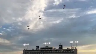 F16 Flyover at Stadium of Fire