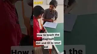 Child Reading IGH & OI Sounds | Real Phonics Class