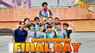 Final Day at RSFI DISTRICT CHAMPIONSHIP 🇮🇳🏅 | skating vlog | by @AshwaniSkating