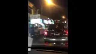 Chulia Street di Waktu Malam