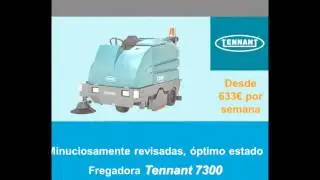 Video Alquiler de Fregadoras y Barredoras