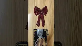 Making fabric bow easy method