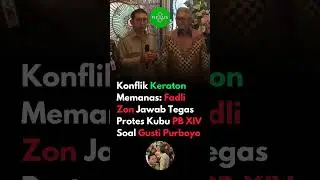 Konflik Keraton Memanas: Fadli Zon Jawab Tegas Protes Kubu PB XIV Soal Gusti Purboyo