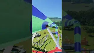 NEXT Dimension Trapdoor Water Slide Ride - Planet Coaster 2 #waterslide #waterpark #planetcoaster2