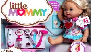 Little Mommy Dolls Toy Doctor Mommy interactive Fisher Price Doll Collection for kids