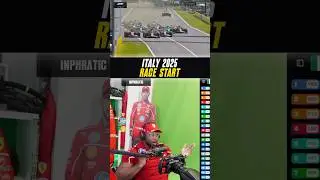 DRAMA at the start in Monza! 👀 - 2025 Italian Grand Prix