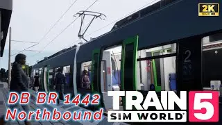 DB BR 1442 Northbound! | Train Sim World 5 | RailDriver | No Commentary