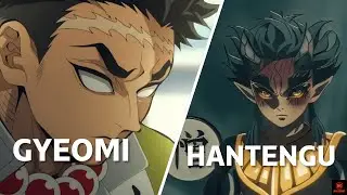 Who Wins? GYOMEI HIMEJIMA vs HANTENGU 🔥 Upper Moon Battle