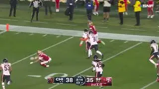 Jauan Jennings Touchdown from Purdy puts the 49ers in front vs Chicago Bears - NFL Week 17 2025
