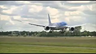 Arkefly Boeing 787-8 1st visit Schiphol