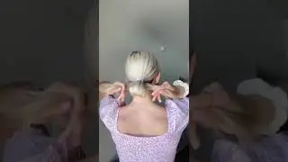You have to try this hairstyle!!!💗 #hairstyles #bunhairstyle #bunhack #hairhack
