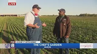 Kenny visits Farmer Lee Jones at The Chef's Garden