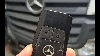 MERCEDES ACTROS SFTP MP4 Euro6, KEY ключ чип карту потеряли,  IMMO нужно замок зажигания привязать.